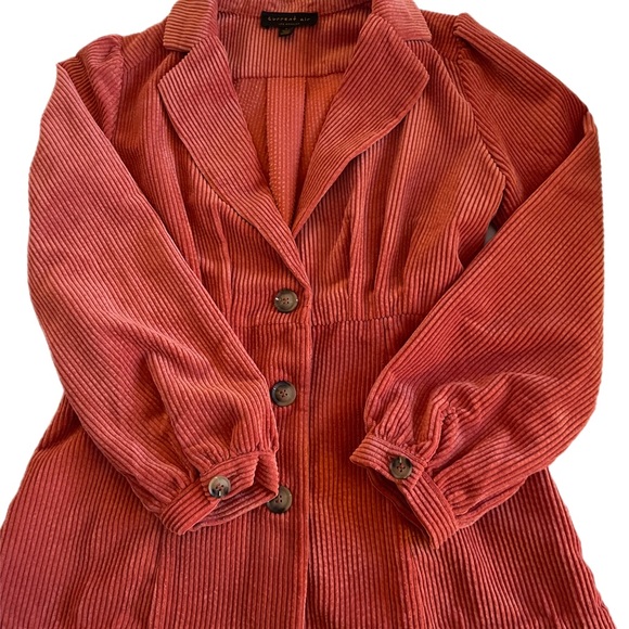 Anthropologie Current Air Alfie Cinched Corduroy Blazer - Picture 2 of 3